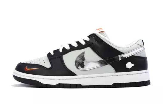 Обувь для скейтбординга Nike Dunk унисекс, Black/Gray