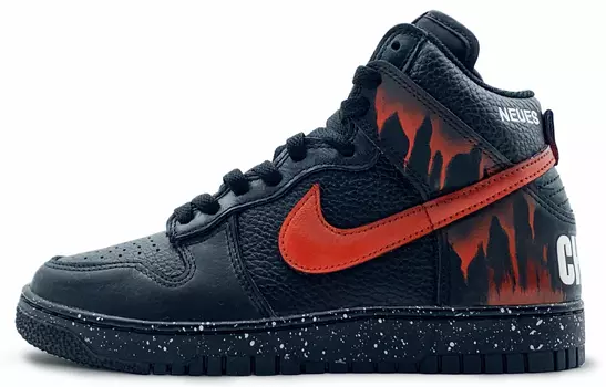 Обувь для скейтбординга Nike Dunk унисекс, Black