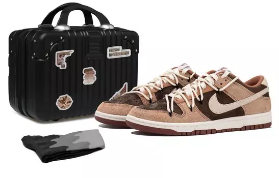 Обувь для скейтбординга Nike Dunk унисекс, Brown