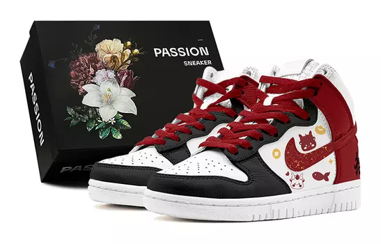 Обувь для скейтбординга Nike Dunk унисекс, Burgundy