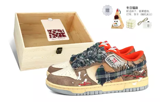 Обувь для скейтбординга Nike Dunk унисекс, Dark Brown