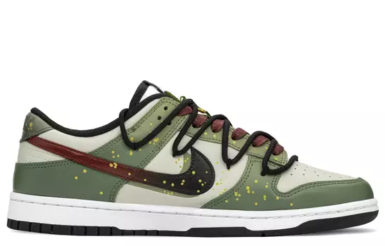 Обувь для скейтбординга Nike Dunk унисекс, Red/Green