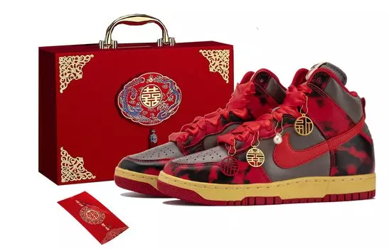 Обувь для скейтбординга Nike Dunk унисекс, Red