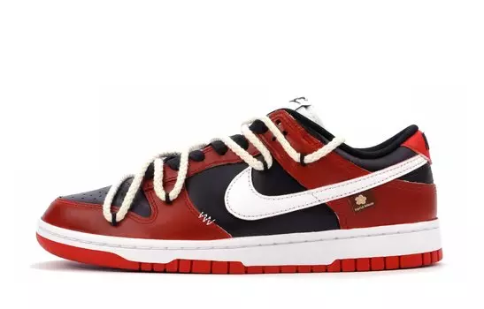 Обувь для скейтбординга Nike Dunk унисекс, Red/Black