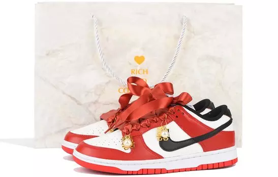 Обувь для скейтбординга Nike Dunk унисекс, Red/Black