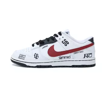 Обувь для скейтбординга Nike Dunk унисекс, Red and White
