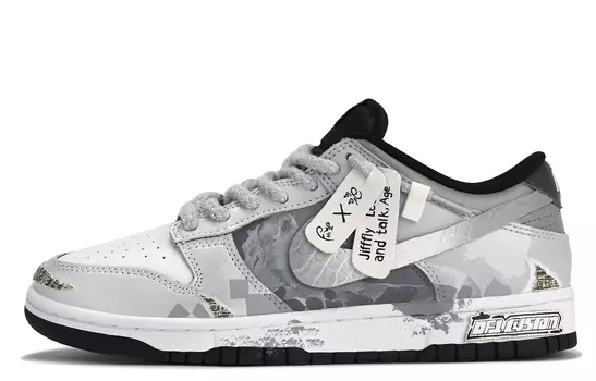 Обувь для скейтбординга Nike Dunk унисекс, Silver
