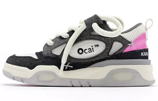 Обувь для скейтбординга Ocai унисекс, черный деним