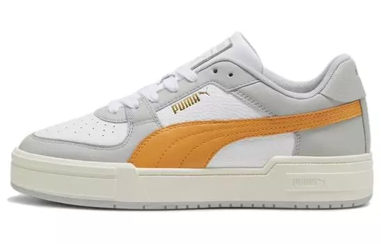 Обувь для скейтбординга Puma Ca Pro унисекс, White/Gray/Yellow