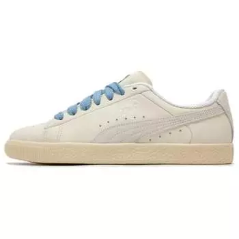 Обувь для скейтбординга Puma Clyde Series унисекс, Snow white/chamomile yellow