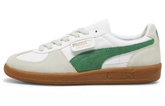 Обувь для скейтбординга Puma Palermo унисекс, White/Beige/Green