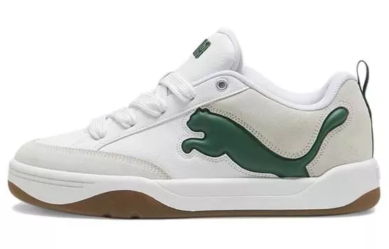 Обувь для скейтбординга Puma Park Lifestyle унисекс, White/Green