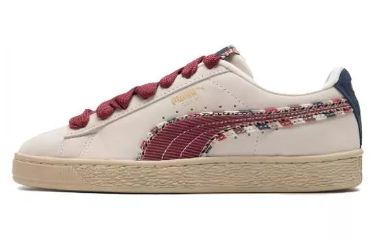 Обувь для скейтбординга Puma унисекс, White/Adobe/Dragon Red/Team Red