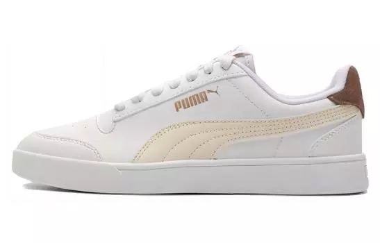 Обувь для скейтбординга Puma унисекс, White/Gold
