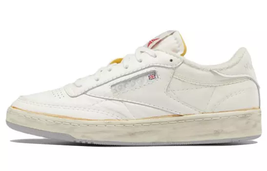 Кроссовки Reebok Club C Casual Skateboarding Shoes Unisex Beige