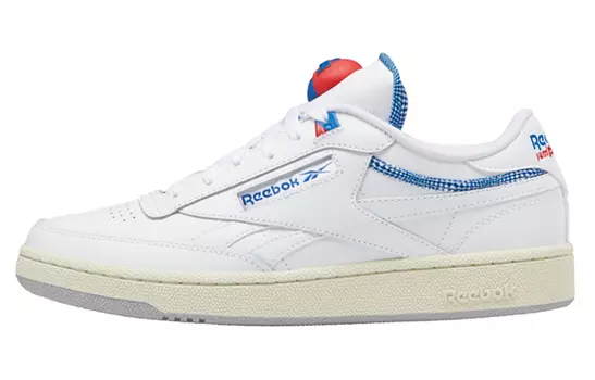 Обувь для скейтбординга Reebok Club C унисекс, White/Blue