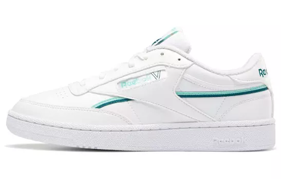 Кроссовки Reebok Club C 85 Vegan White Mint Pine