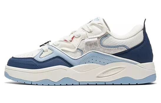 Обувь для скейтбординга Reverse, мужская, низкая, белая/синяя Xtep