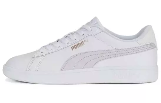 Обувь для скейтбординга серии Puma Smash унисекс, White