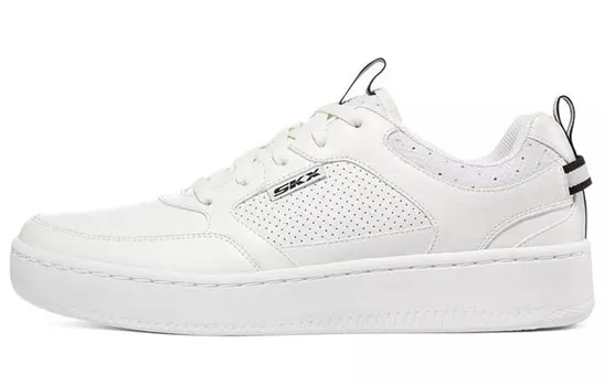 Обувь для скейтбординга Sport Court 92, мужская, низкая, белая Skechers
