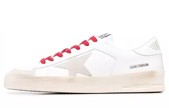 Обувь для скейтбординга Stardan, мужская, низкая, белая Golden Goose