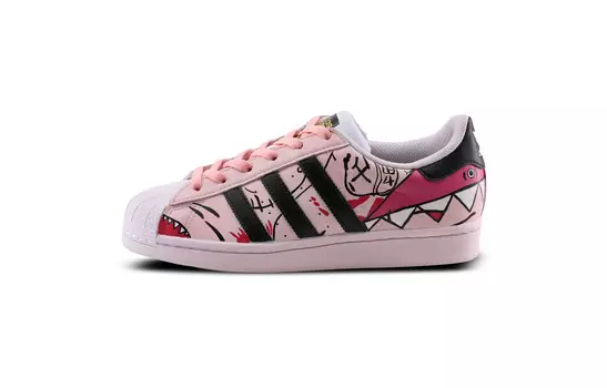 Обувь для скейтбординга Superstar Kids для начальной школы Adidas Originals, цвет Peach