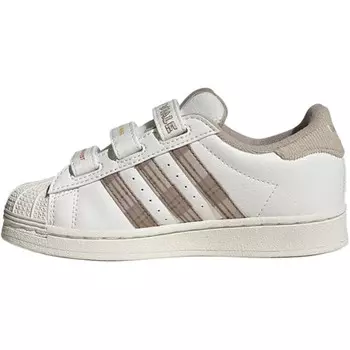 Обувь для скейтбординга Superstar Kids Preschool Adidas Originals, цвет White Gray