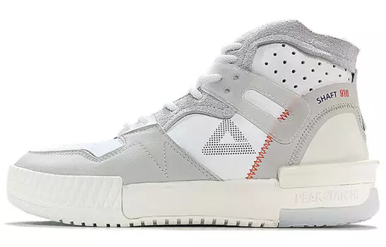 Обувь для скейтбординга Taichi 910, мужская, высокая, светло-серая Peak