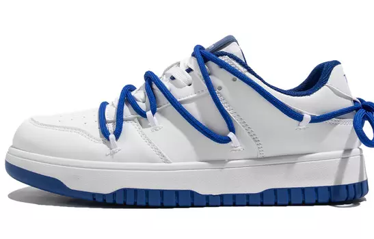 Обувь для скейтбординга TUOPIN унисекс, Белый/Синий