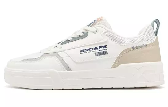 Обувь для скейтбординга Unbounded 3.0, мужские, низкие, белые/коричневые Xtep