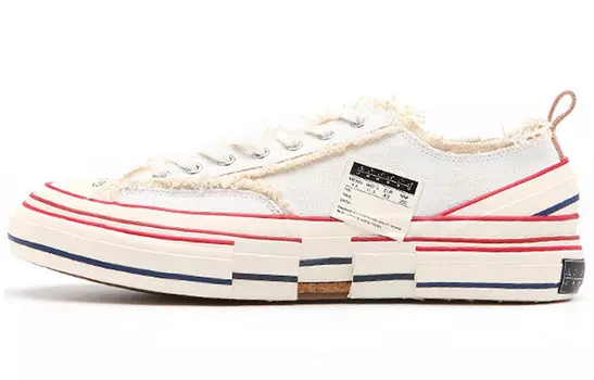 Обувь для скейтбординга унисекс с низким верхом белого цвета Xvessel