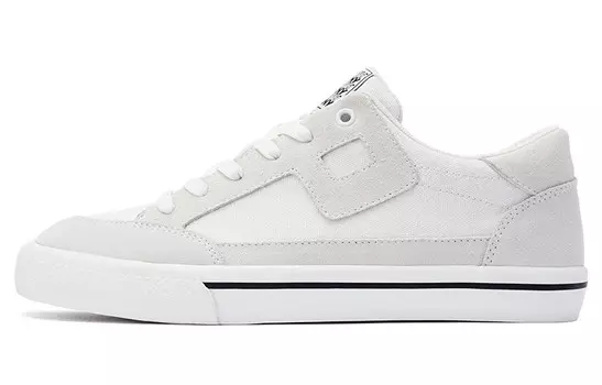 Обувь для скейтбординга унисекс с низким верхом белого цвета Pony