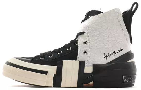 Обувь для скейтбординга унисекс с высоким верхом, черная/белая Xvessel