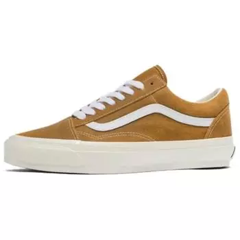 Обувь для скейтбординга Vans Old Skool унисекс, Brown/White