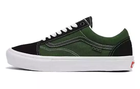 Обувь для скейтбординга Vans Old Skool унисекс, Black/Green
