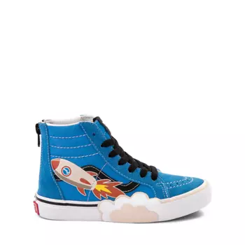 Обувь для скейтбординга Vans Sk8-Hi Zip Rocket - Little Kid, мультиколор