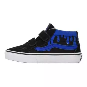 Обувь для скейтбординга Vans SK8 Kids Детская, Blue with Black Lettering