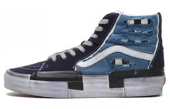 Обувь для скейтбординга Vans SK8 унисекс, Blue with White Lettering
