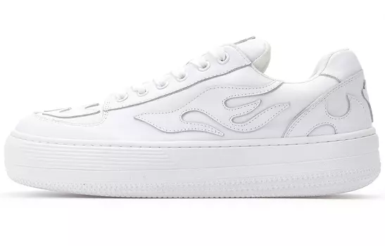 Обувь для скейтбординга Wild Pitch с глубоким вырезом унисекс, белый
