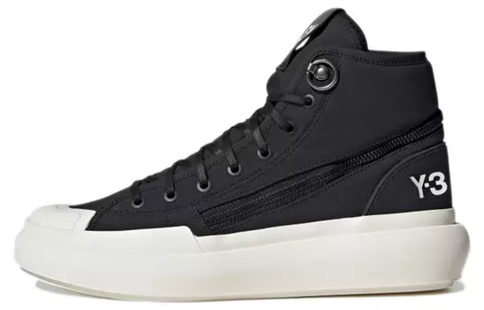 Кроссовки Adidas Y-3 Ajatu Court High 'Black White'