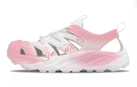 Обувь для треккинга Hopara River унисекс розовая/белая Hoka One One