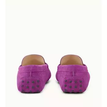Обувь для вождения Gommino из замши TOD's, фиолетовый
