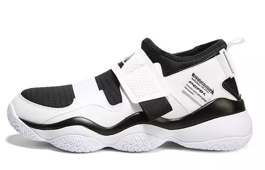 Обувь для жизни Мужская низкая белая/черная Peak