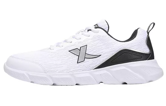 Обувь для жизни Мужская низкая белая/черная Xtep