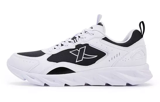 Обувь для жизни Мужская низкая белая/черная Xtep