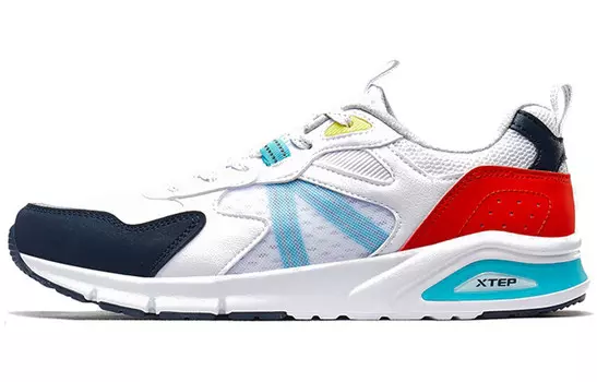 Обувь для жизни Мужская низкая белая/оранжевая Xtep