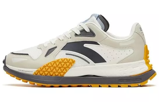 Обувь для жизни Мужская низкая белая/серая Anta