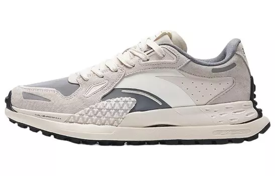 Обувь для жизни Мужская низкая белая/серая Anta