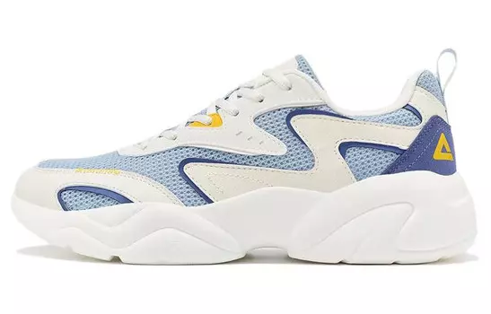 Обувь для жизни Мужская низкая белая/синяя Peak