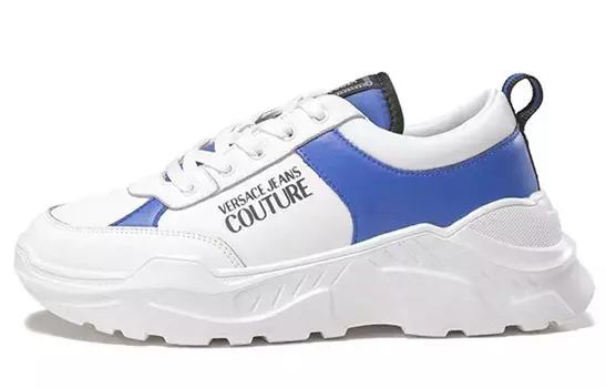 Обувь для жизни Мужская низкая белая/синяя Versace Jeans